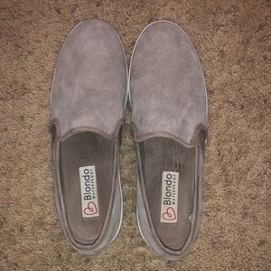 Blonde Waterproof Slipons
